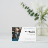 Finanzberater Visitenkarte (Stehend Vorderseite)