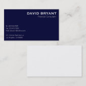 Finanzberater - Visitenkarten Visitenkarte (Vorne/Hinten)