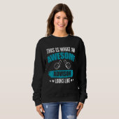 Finanzberater, wie das Phantastisch aussieht Sweatshirt (Vorne ganz)