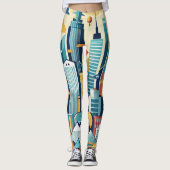 Finanzbezirk Leggings (Vorderseite)