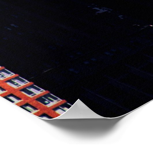 Finanzbezirk Lower Manhattan Poster (Ecke)