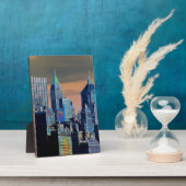 Finanzbezirk Lower Manhattan Poster Fotoplatte (Seite)