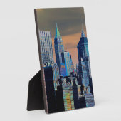 Finanzbezirk Lower Manhattan Poster Fotoplatte (Seite)