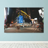 Finanzbezirk NYC Leinwanddruck (Insitu (Holzboden))