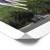 Finanzbezirksarchitektur von Mexiko-Stadt Poster (Ecke)