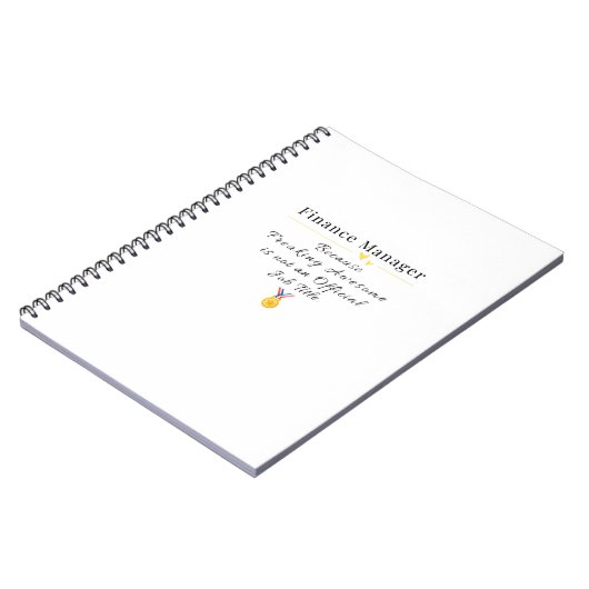 Finanzchef Notizblock (Linke Seite)