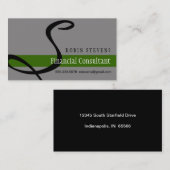 FinanzConsulant Visitenkarte (Vorne/Hinten)