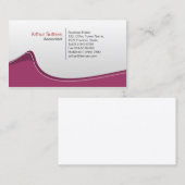 Finanzeleganz des Rechnungsführers Visitenkarte (Vorne/Hinten)