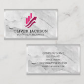 Finanzen | Bar | Stein Visitenkarte (Vorne/Hinten)