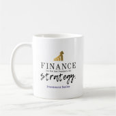 Finanzen - Strategie-Mindset (Investmentbank) Kaffeetasse (Links)
