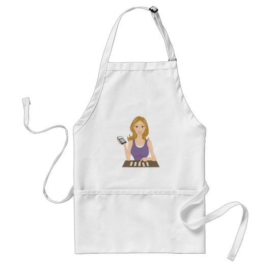 Finanzfrau Schürze (Vorne)