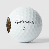 "Finanzielle Einheit" Golfball (Logo)