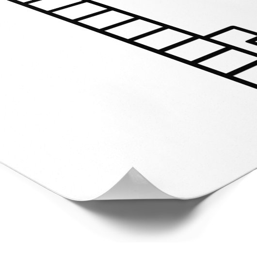 Finanzielle Freiheit. Schulden Payoff Tracker Poster (Ecke)