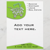 Finanzieller Flyer (Vorne)