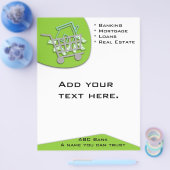 Finanzieller Flyer (Einzeln)