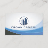 Finanzielles Logo Visitenkarte (Vorderseite)