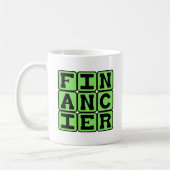 Finanzier, Geldgeber Kaffeetasse (Links)