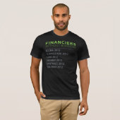 Finanziere ohne Grenzen 2012 T-Shirt (Vorne ganz)