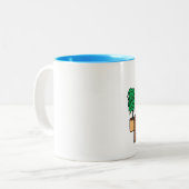 Finanzierung beruflich - kundenspezifische zweifarbige tasse (Vorderseite Links)