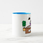 Finanzierung beruflich - kundenspezifische zweifarbige tasse (Mittel)