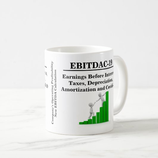 Finanzierung der neuen EBITDA-Betriebsrechnung Kaffeetasse (VorderseiteRechts)