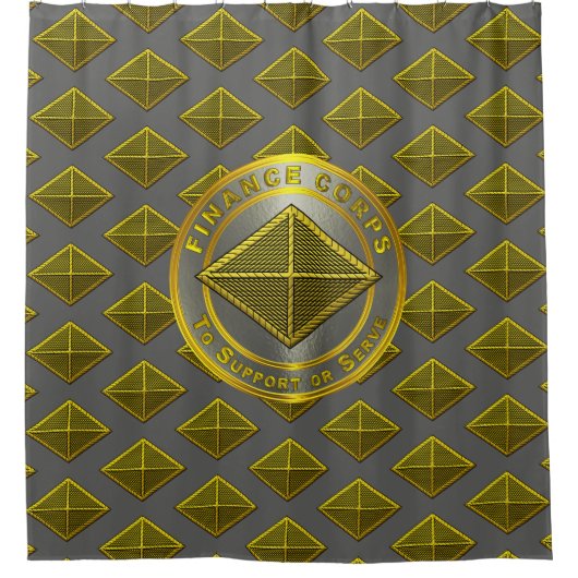 Finanzkorps Duschvorhang (Vorderseite)