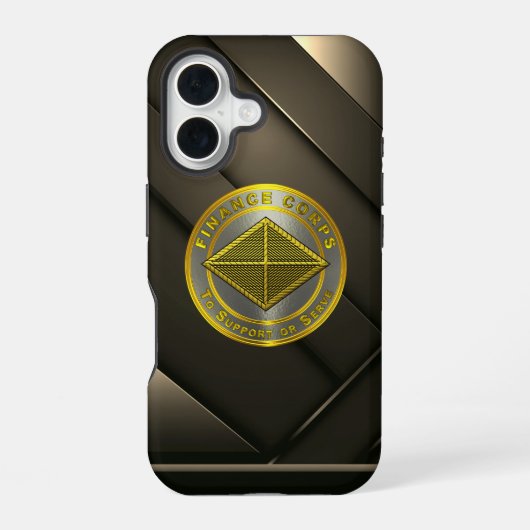 Finanzkorps iPhone 16 hülle (Rückseite)
