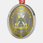 FINANZKORPS ORNAMENT AUS METALL (Links)