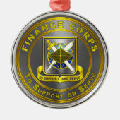 FINANZKORPS ORNAMENT AUS METALL (Vorne)