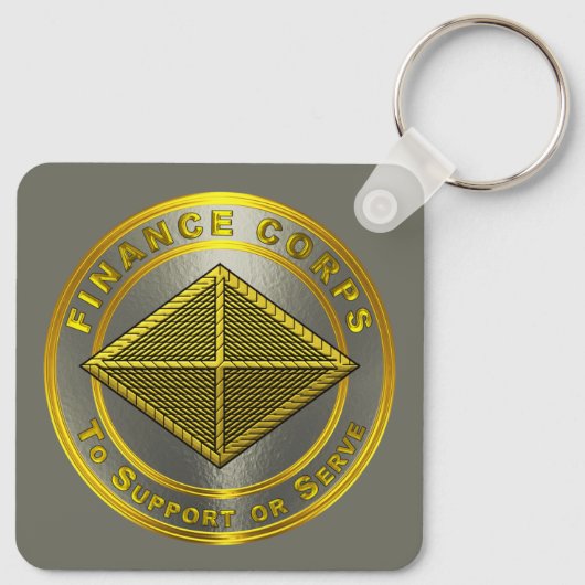 Finanzkorps Schlüsselanhänger (Rückseite)
