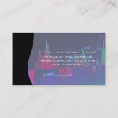 Finanzlogo/Börsennotierung Visitenkarte (Rückseite)