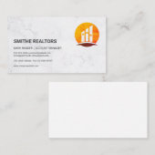 Finanzlogo | Finanzen | Real Anwesen Terminkarte (Vorne/Hinten)