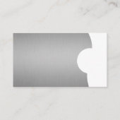 Finanzlogo | Unternehmen | Realtor Visitenkarte (Rückseite)