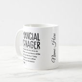 Finanzmanager Kaffeetasse (Vorderseite Links)