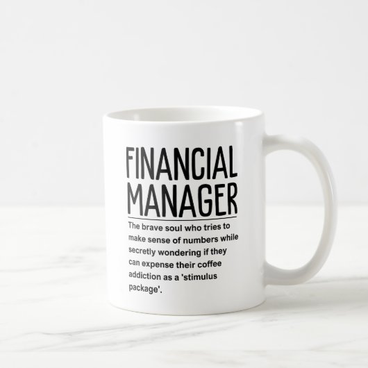 Finanzmanager Kaffeetasse (Rechts)