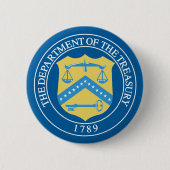 Finanzministerium Button (Vorderseite)
