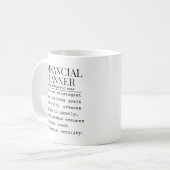 Finanzplaner Kaffeetasse (Vorderseite Links)