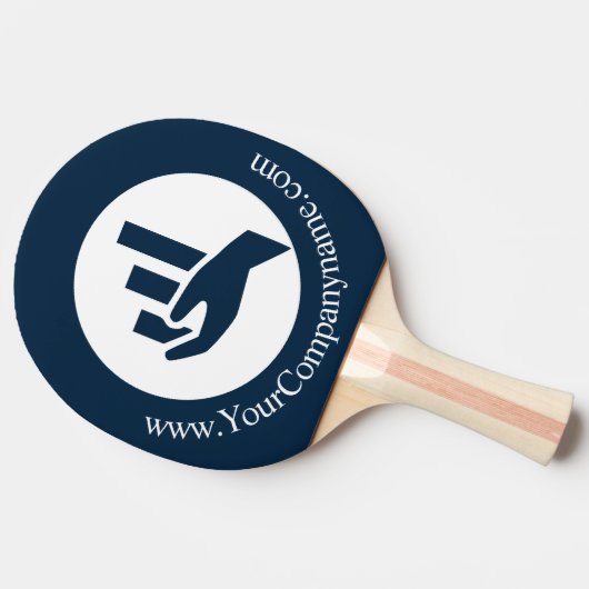 Finanzplaner Vielen Dank! Förderung Tischtennis Schläger (Seitenansicht)