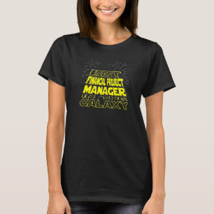 Finanzprojektleiter Cool Galaxy Job T-Shirt