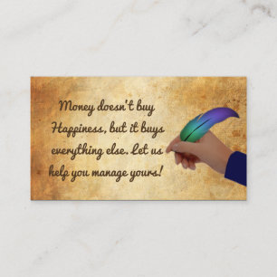 Finanzratgeber-Visitenkarten Visitenkarte