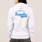 FinanzRoyalty™ Crowned Hustard für Visionäre Hoodie (Rückseite)