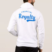 FinanzRoyalty™ Crowned Hustard für Visionäre Hoodie (Rückseite)