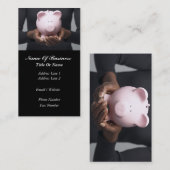 Finanzservice-Visitenkarte Visitenkarte (Vorne/Hinten)