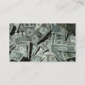 Finanzservice-Visitenkarte Visitenkarte (Rückseite)