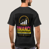 💰 Finanzteam-Mitarbeiter des Fachpersonals 📊 T-Shirt (Rückseite)