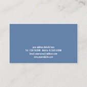 FinanzVisitenkarte Visitenkarte (Rückseite)