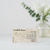 FinanzVisitenkarten Visitenkarte (Stehend Vorderseite)