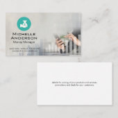 Finanzwesen | Aktienkarten Visitenkarte (Vorne/Hinten)