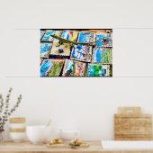 Finca Macondo Cafe Gecko Poster (Küche)