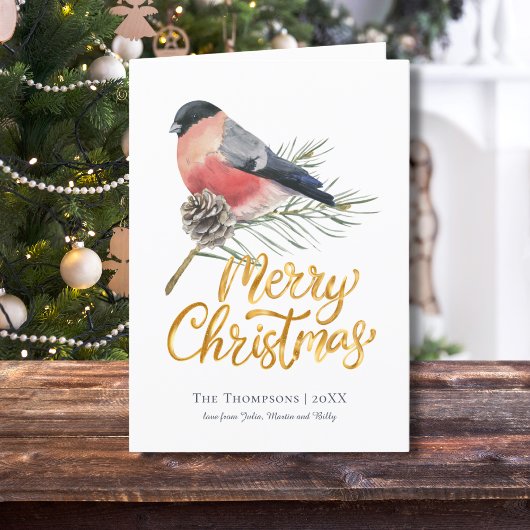 Finch Bird Personalisiert Weihnachten